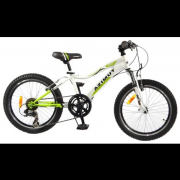 Детский горный велосипед 20 дюймов Azimut Knight G-1 (оборудование SHIMANO) зеленый